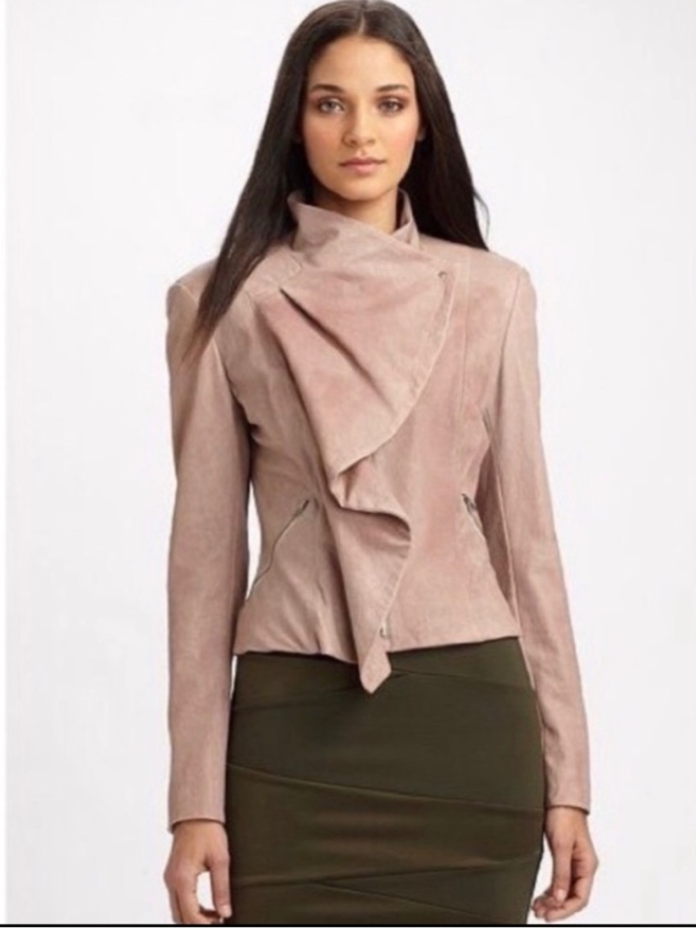 DVF Patisserie Leather Jacket